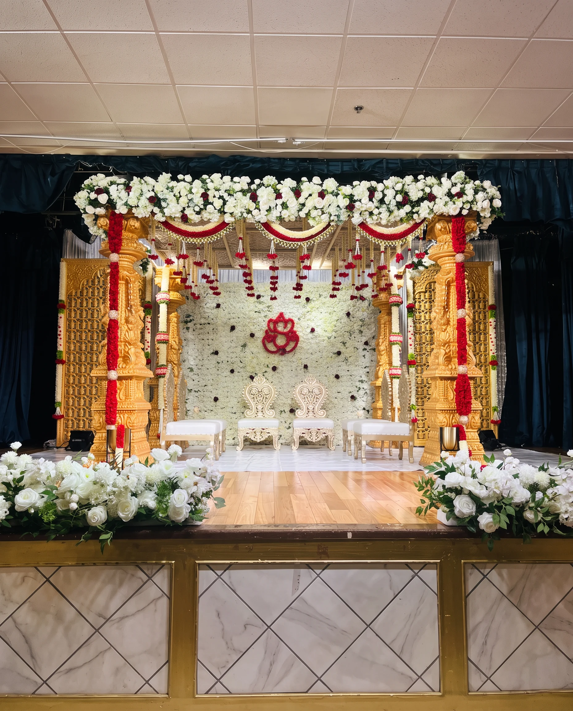 Garden wedding ceremony designed by Magical Moments